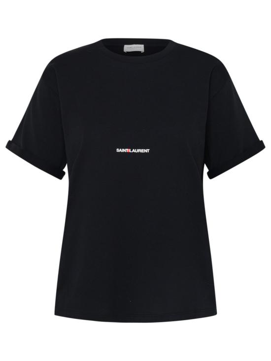  생로랑 반팔 티셔츠 460876YB2DQ1000 DOM