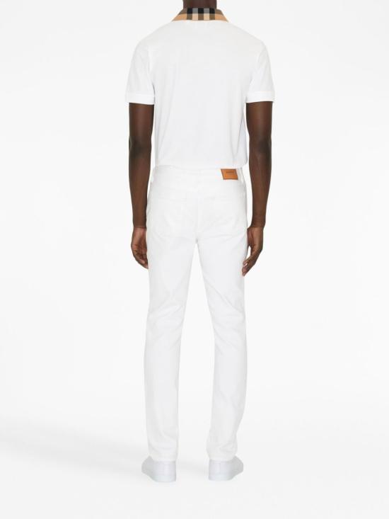 24FW 버버리 코튼 폴로 셔츠 8071621 DOM - BURBERRY