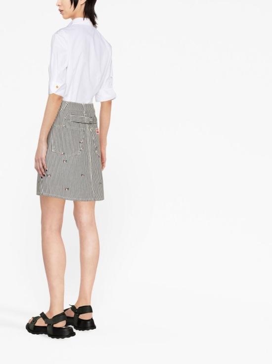  겐조 미디 스커트 FD52DJ2696J1DM DOM - KENZO