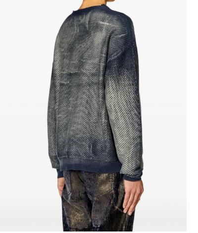  디젤 긴팔 티셔츠 A131730KIAR8AT DOM - DIESEL