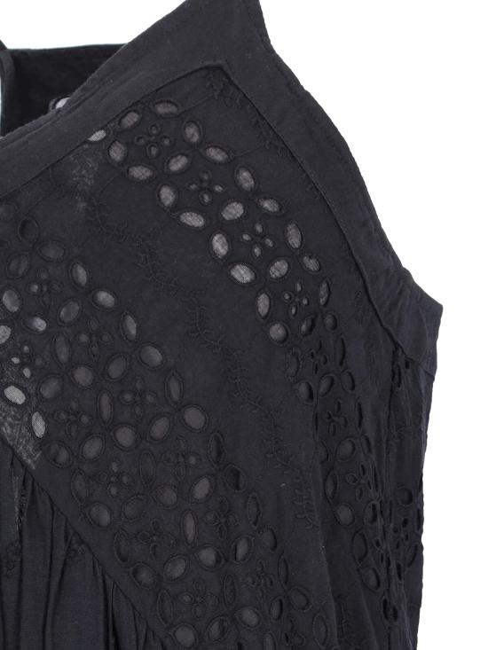  이자벨마랑 롱 원피스 RO0380FAB1J10E01BK DOM - ISABEL MARANT