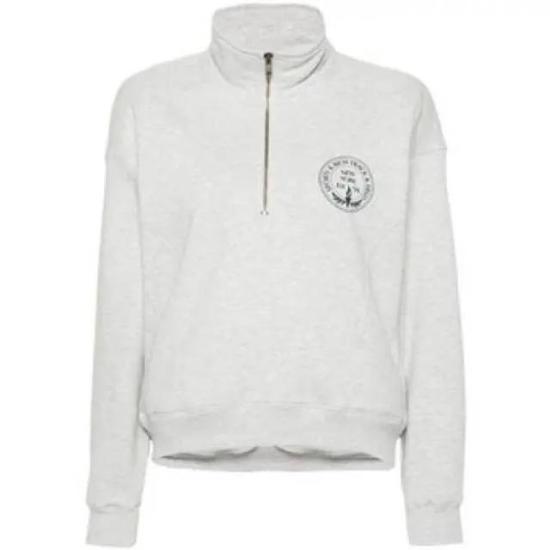  스포티앤리치 긴팔 티셔츠 QZAW2310HG DOM