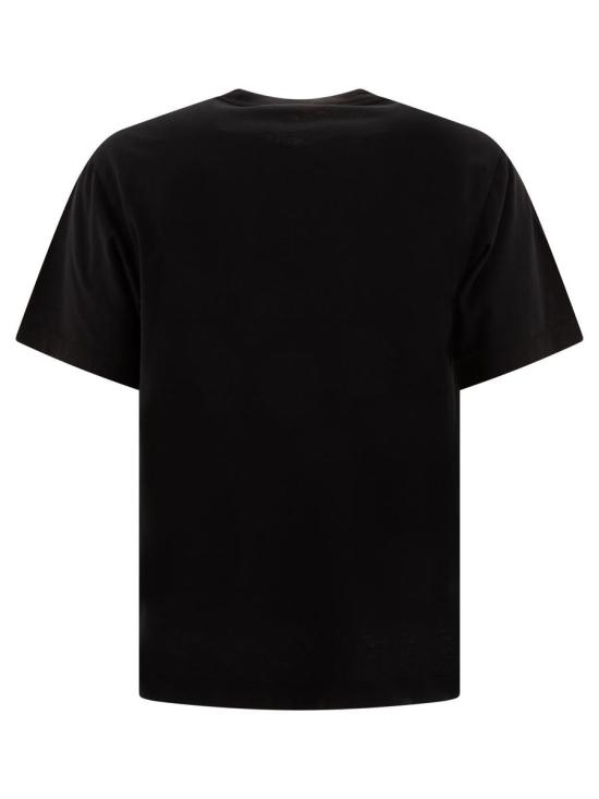 24FW 버버리 프로섬 자수 로고 코튼 티셔츠 8095104 DOM - BURBERRY