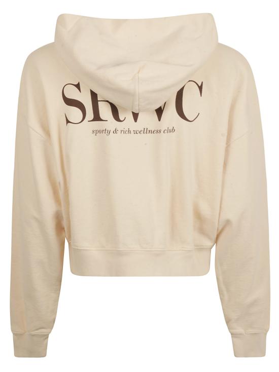  스포티앤리치 후드 티셔츠 HO621CR DOM - SPORTY & RICH