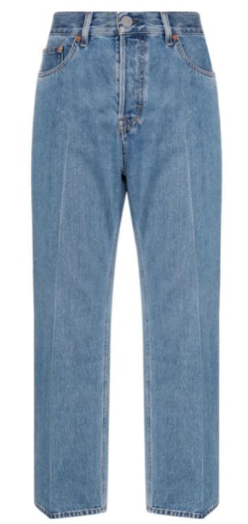 24FW 구찌 로우 웨이스트 크롭 데님 팬츠 788823XDCXM4011 DOM