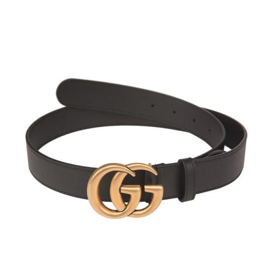 24FW 구찌 GG 마몽 씬 벨트 414516AP00T1000 DOM