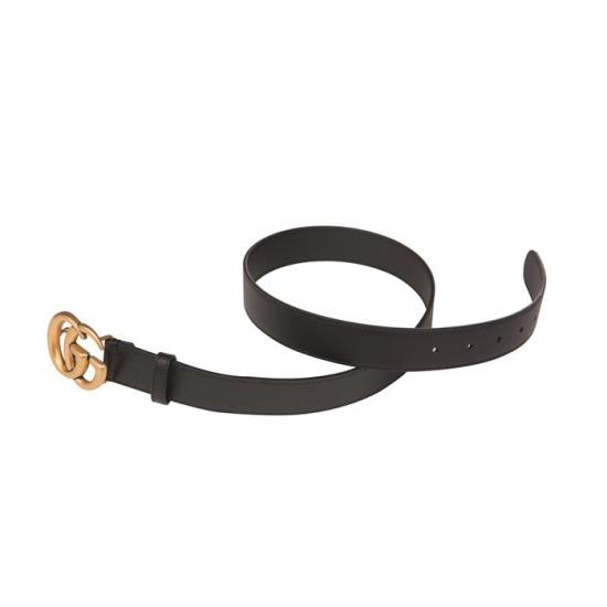 24FW 구찌 GG 마몽 씬 벨트 414516AP00T1000 DOM - GUCCI