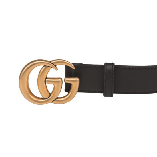 24FW 구찌 GG 마몽 씬 벨트 414516AP00T1000 DOM - GUCCI