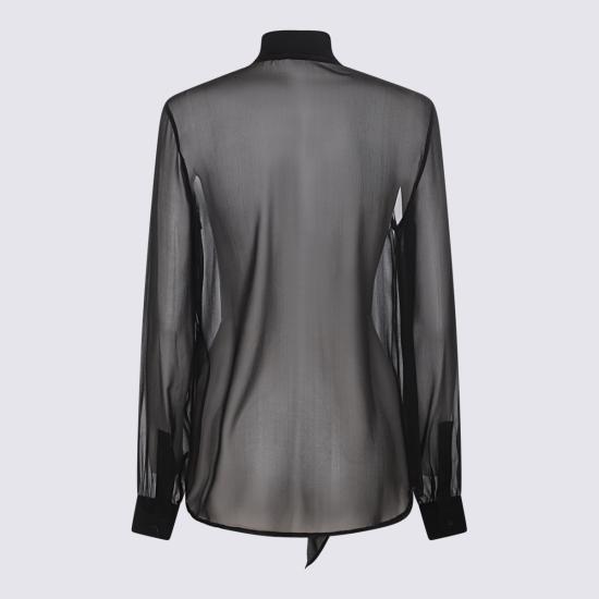  생로랑 블라우스 737227Y115W1000 DOM - SAINT LAURENT