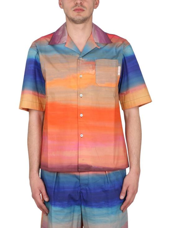  마르니 반팔 셔츠 CUMU0213A0UTC256DSX99 DOM