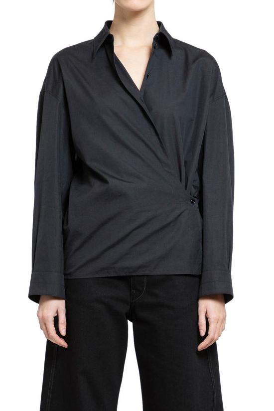 24FW 르메르 셔츠 SH1141LF839BK997 DOM