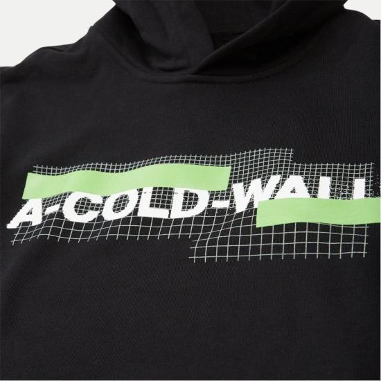  어콜드월 후드 티셔츠 ACWMW104BLACK DOM - A COLD WALL