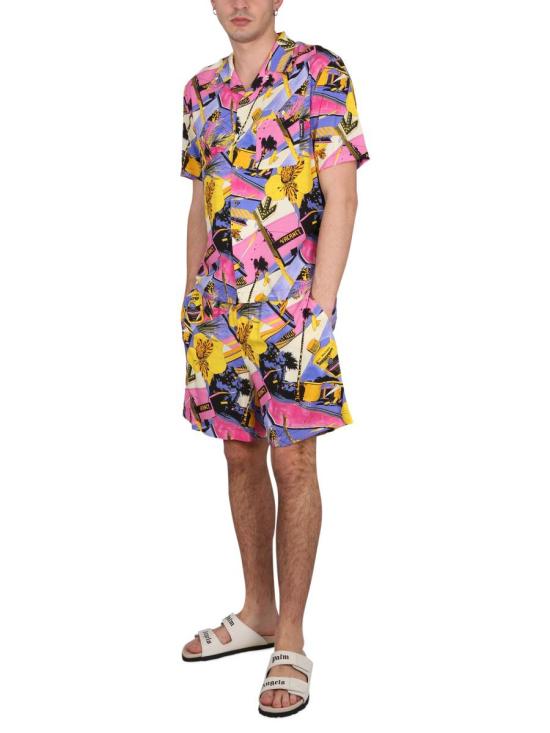  팜앤젤스 반팔 셔츠 PMGA110S23FAB0028484 DOM - PALM ANGELS