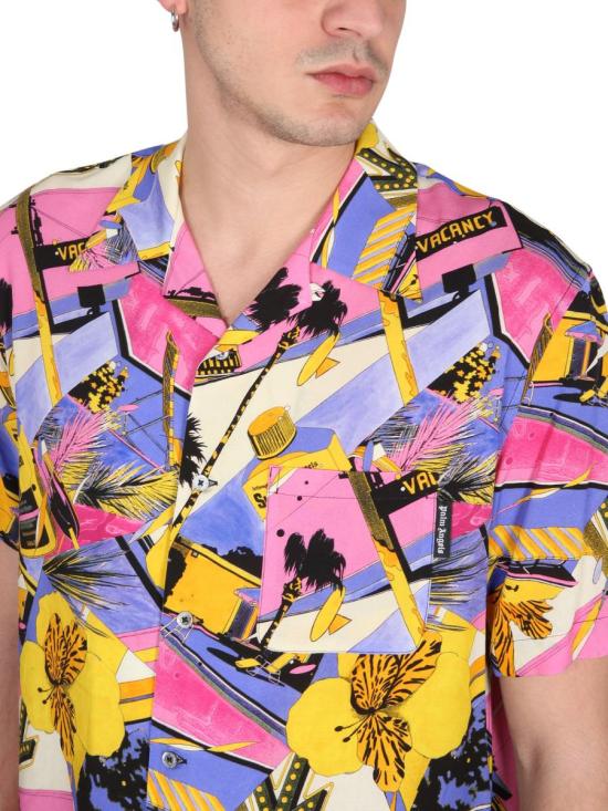  팜앤젤스 반팔 셔츠 PMGA110S23FAB0028484 DOM - PALM ANGELS