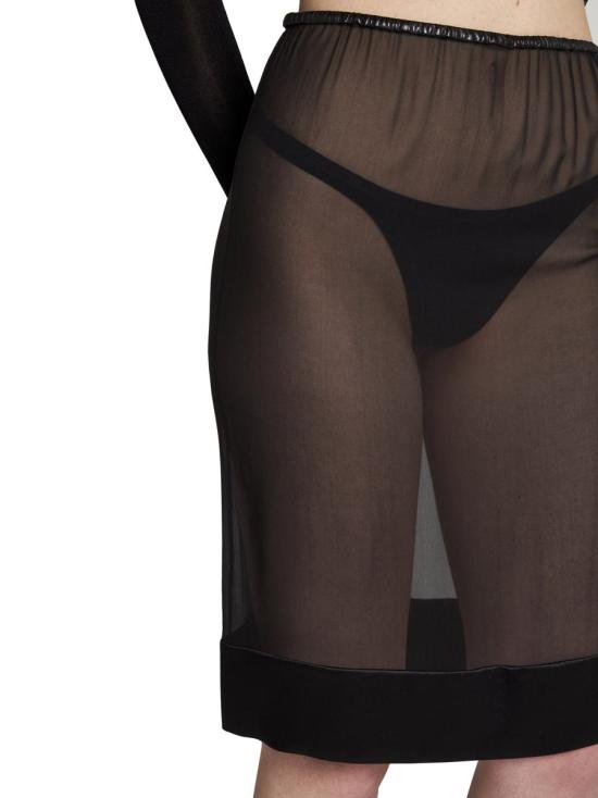  생로랑 미디 스커트 726937Y115W1000 DOM - SAINT LAURENT