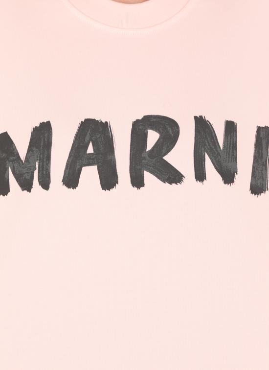  마르니 로고 크루넥 스웨트셔츠 FLJE0185P2USCU88LOC13 DOM - MARNI