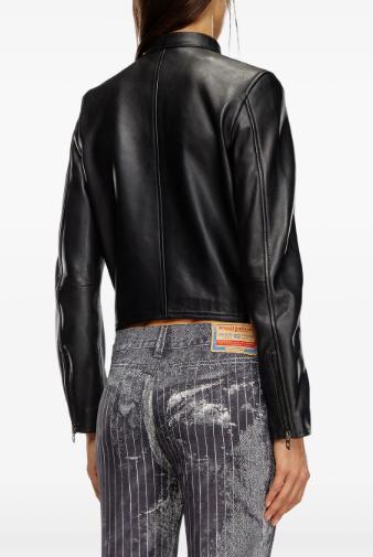 24FW 디젤 가죽 자켓 A145650AJIR9XX DOM - DIESEL