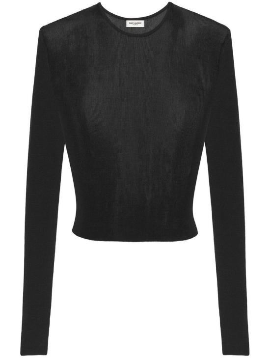  생로랑 긴팔 티셔츠 733599Y75WA1000 DOM