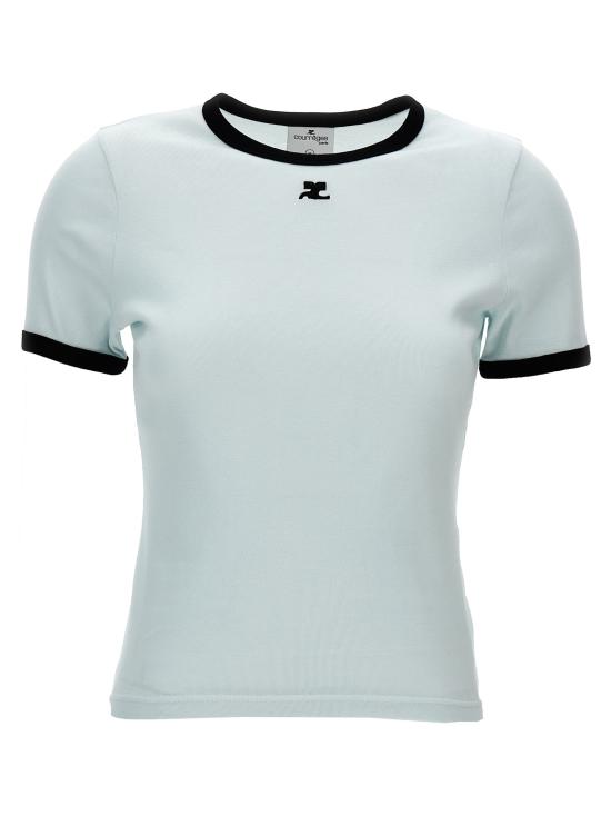 24FW 쿠레쥬 반팔 티셔츠 223JTS017JS0070B116 DOM