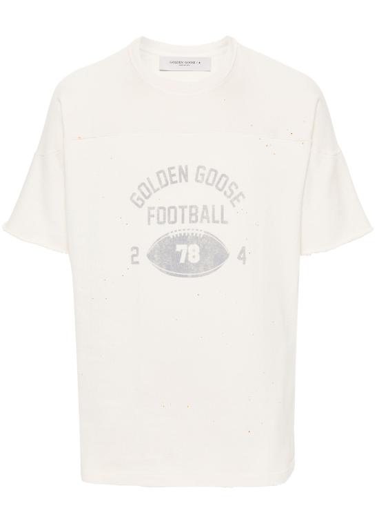 24FW 골든구스 반팔 티셔츠 GMP01936P00164111421 DOM