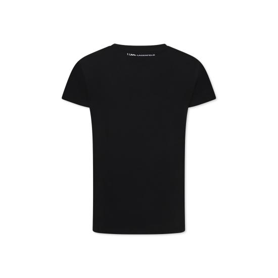 25SS [키즈] 칼라거펠트 티셔츠 Z30489 09B BLACK - KARL LAGERFELD