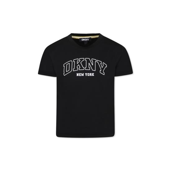  [키즈] 디케이엔와이 티셔츠 D62237 09B BLACK