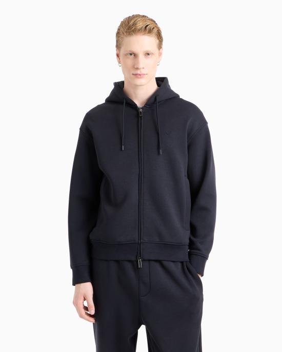 25SS 엠포리오 아르마니 긴팔 티셔츠 6D1M90 1JOTZ 0920 Blue - EMPORIO ARMANI