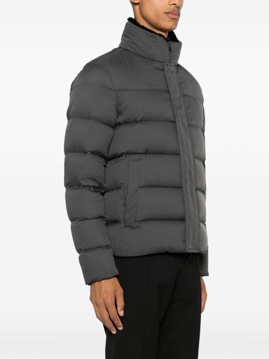26FW 에르노 아렌델레 포 퍼 봄버 다운 자켓 PI001019U12414Z9487 Grey - HERNO
