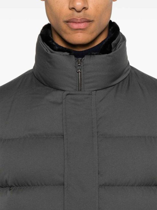 26FW 에르노 아렌델레 포 퍼 봄버 다운 자켓 PI001019U12414Z9487 Grey - HERNO