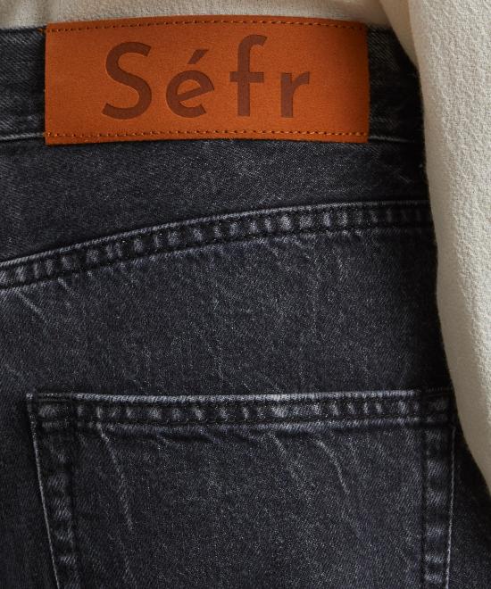  세퍼 데님 팬츠 CLASSICCUTJEANSBLACKMARBLE BLACK MARBLE DOM - SEFR