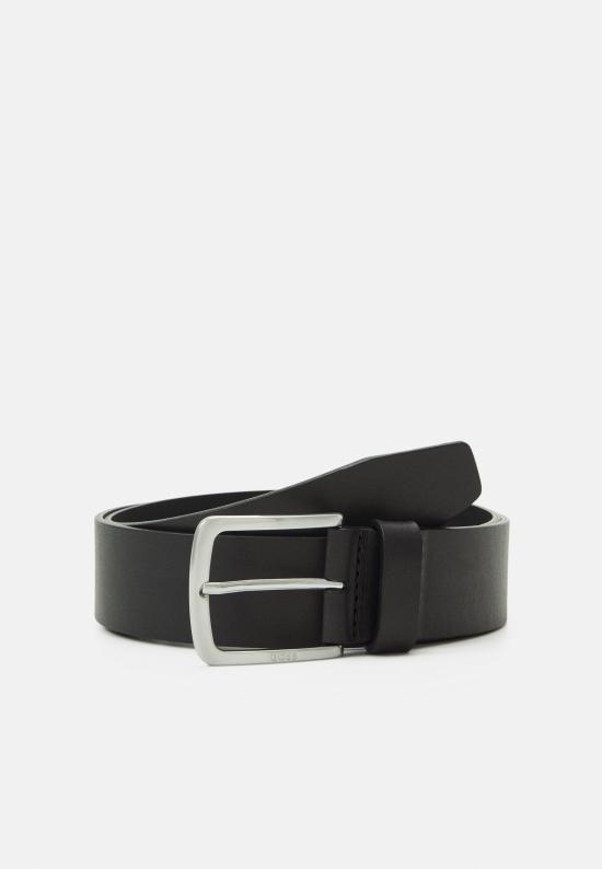 26SS 휴고보스 조르 레더 버클 벨트 50471321 001 BLACK DOM