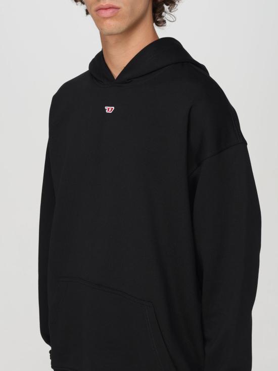  디젤 후드 티셔츠 A149090GEAD9XX BLACK DOM - DIESEL