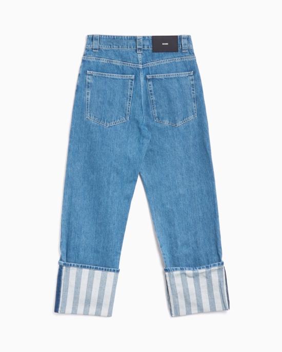  써네이 데님 팬츠 CRTWMBOT046DEN0158072 LIGHT WASHED DENIM WS DOM - SUNNEI