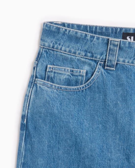  써네이 데님 팬츠 CRTWMBOT046DEN0158072 LIGHT WASHED DENIM WS DOM - SUNNEI