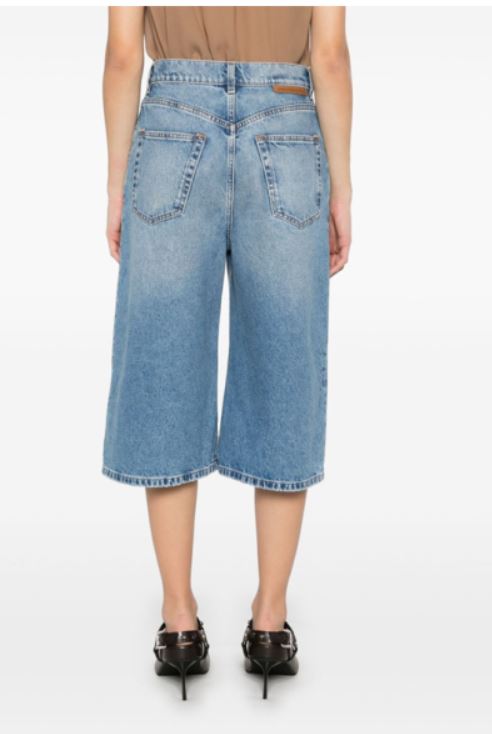 25SS 스텔라 맥카트니 데님 숏팬츠 6D03493SQH05 4590 Blue - STELLA MCCARTNEY