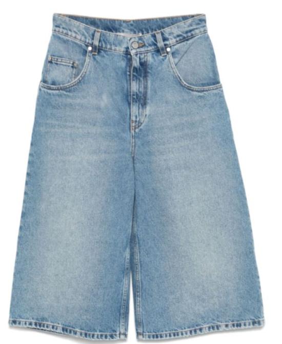 25SS 스텔라 맥카트니 데님 숏팬츠 6D03493SQH05 4590 Blue - STELLA MCCARTNEY