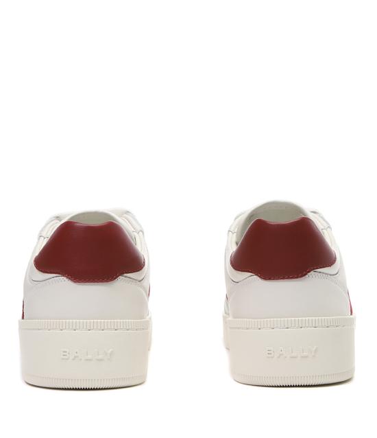  발리 스니커즈 MSK08YVT179 I0I0 WHITE RED DOM - BALLY