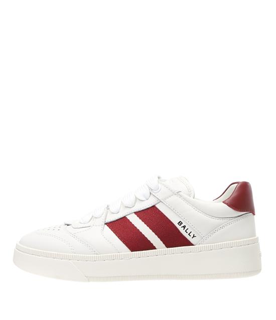  발리 스니커즈 MSK08YVT179 I0I0 WHITE RED DOM - BALLY