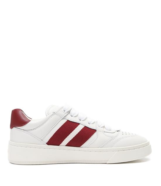  발리 스니커즈 MSK08YVT179 I0I0 WHITE RED DOM - BALLY