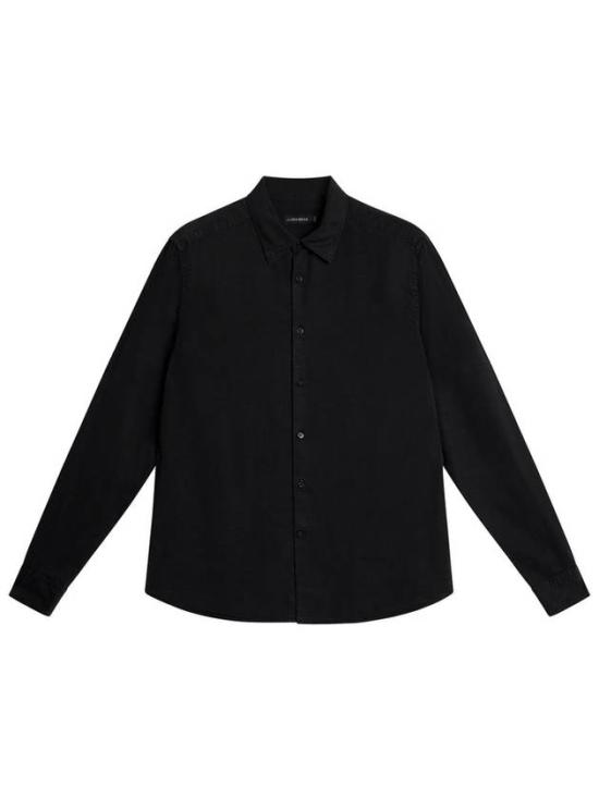  제이린드버그 긴팔 셔츠 FMST102419999 BLACK DOM