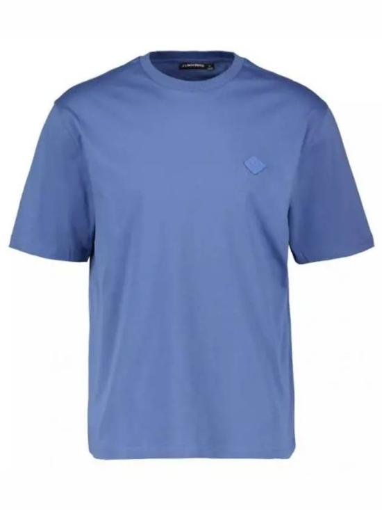  제이린드버그 반팔 티셔츠 FMJT10355O206 BIJOU BLUE DOM