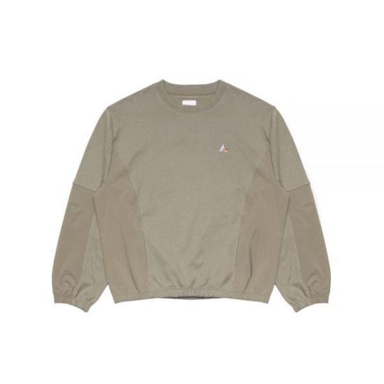  로아 긴팔 티셔츠 RBMW089JY02GRN0004 GREEN DOM