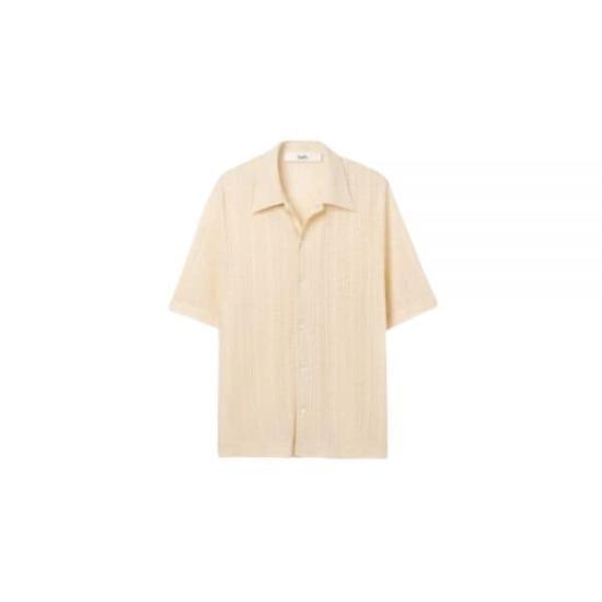  세퍼 반팔 셔츠 SUNEHAMSHIRTMEDALLIONIVORY MEDALLION IVORY DOM