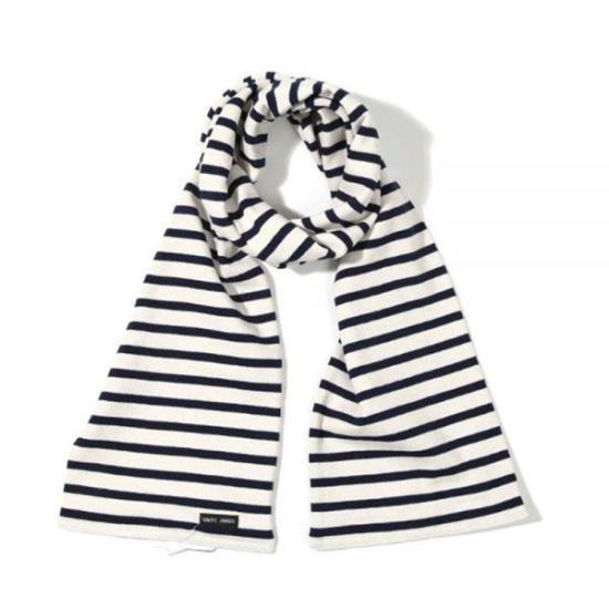 25FW 세인트제임스 머플러/스카프 140950 ECRU MARINE DOM