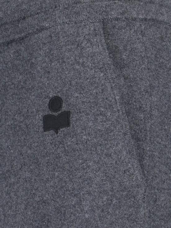  이자벨마랑 트레이닝/조거 팬츠 PA0105FAA3L75E02AN ANTHRACITE DOM - ISABEL MARANT