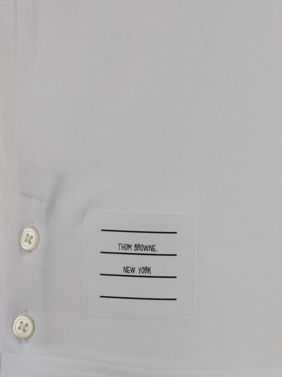  톰브라운 반팔 티셔츠 FJS075A00042100 White - THOM BROWNE