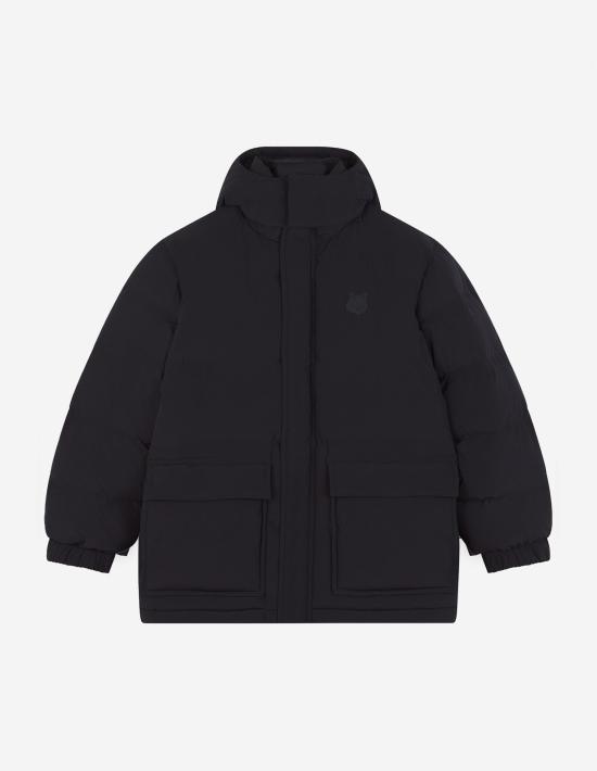  메종키츠네 푸퍼 자켓 NW02202WQ4031P199 BLACK DOM