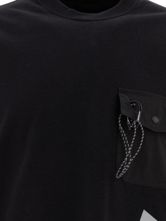  앤드원더 긴팔 티셔츠 5744284166010 BLACK DOM - AND WANDER