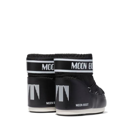 25FW 문부츠 아이콘 나일론 로우 부츠 80D1409340N001 BLACK DOM - MOON BOOT