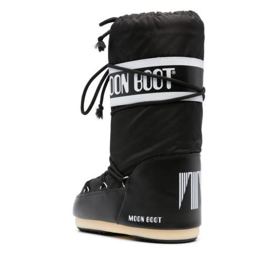 25FW 문부츠 아이콘 나일론 부츠 80D1400440N001 BLACK DOM - MOON BOOT